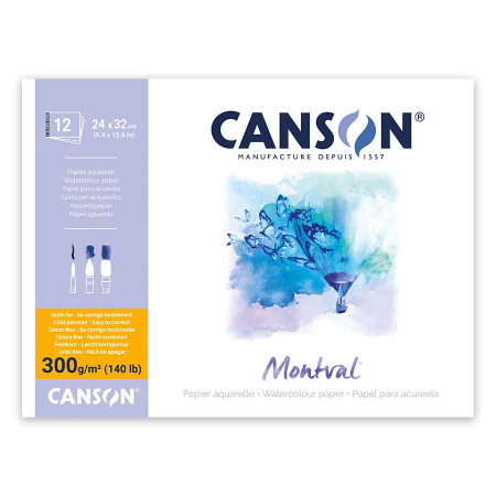Акварельний альбом Montval 24х32см CP Canson