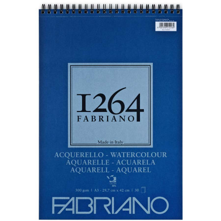 Альбом 1264 на спіралі А3 Fabriano 300г 30арк CP