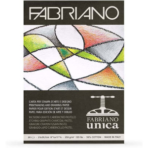 Склейка А4 Unica 50% хлопка 20л 250г CP, Fabriano