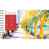 Акварельний альбом на спіралі Carnet Aquarelle 15,3х25см