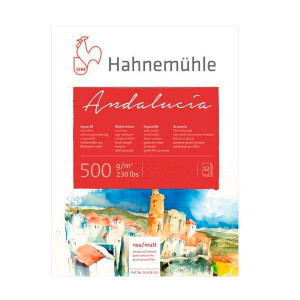 Альбом для акварелі 24х32см Andalucia 500г 12арк CP і Rough