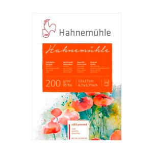 Альбом для акварелі Hahnemuhle 17х24см 200г 20арк CP 