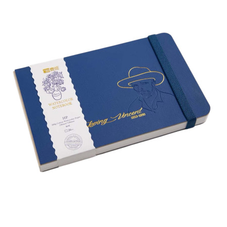 Блокнот акварельний 19х12см 300г HP, Loving Vincent