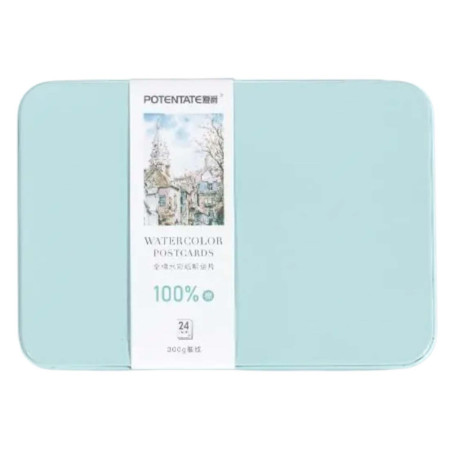 Открытки для акварели 105x150мм 300г HP, Potentate