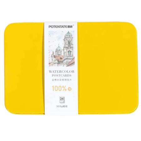 Открытки для акварели 105x150мм 300г Rough, Potentate
