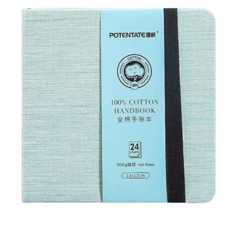 Блокнот акварельний 12х12см 300г HP, Potentate