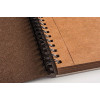 Альбом Authentic Brown А5 на спіралі 280г SMLT