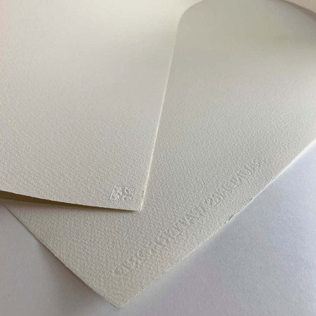 Акварельний папір Saunders 190г B2 Rough High White 