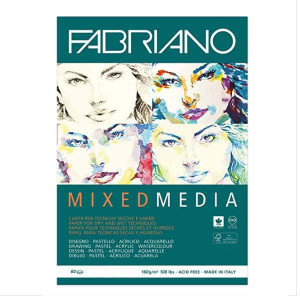 Альбом A3 Mixed Media 160г 60арк, Fabriano