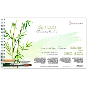 Альбом Mixed Media Bamboo Carnet de Voyage 153х250мм 265г 15л  
