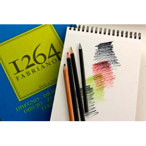 Альбом 1264 для малюнка на спіралі 180г 30арк А5, Fabriano. Photo 2