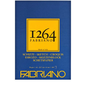 Альбом для ескізів 1264 Schizzi 90г 100арк А3, Fabriano