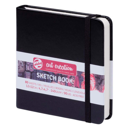 Блокнот для графіки Talens Art Creation 12х12см Black