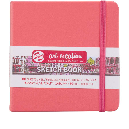 Блокнот для графіки Talens Art Creation 12х12см Coral Red