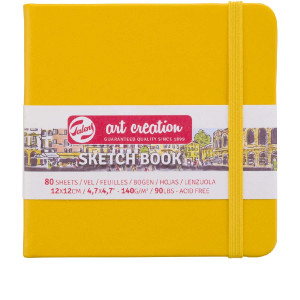 Блокнот для графіки Talens Art Creation 12х12см 140г 80арк Golden Yellow