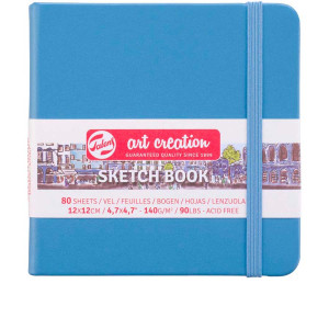 Блокнот для графики Talens Art Creation 12х12см 140г 80л Lake Blue