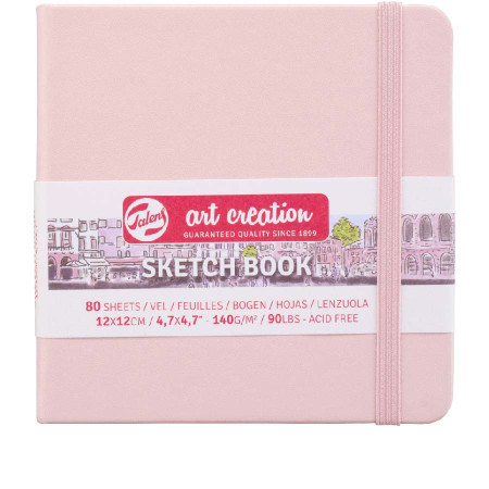 Блокнот для графіки Talens Art Creation 12х12см Pastel Pink