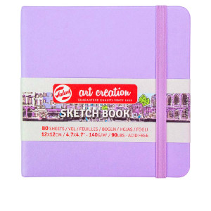 Блокнот для графіки Talens Art Creation 12х12см 140г 80арк Pastel Violet