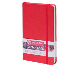 Блокнот для графіки Talens Art Creation 13х21см 140г 80арк Red
