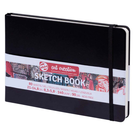 Блокнот для графіки Talens Art Creation 14,8х21см Black