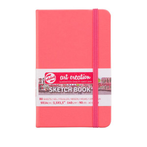 Блокнот для графики Talens Art Creation 9х14см 140г 80л Coral Red