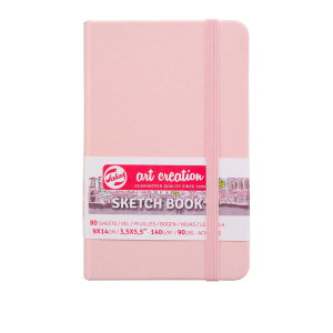 Блокнот для графіки Talens Art Creation 9х14см 140г 80арк Pastel Pink