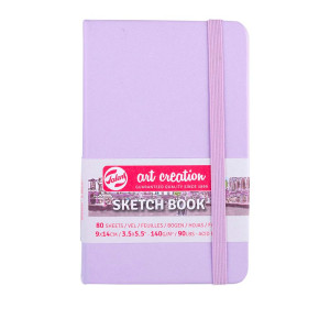 Блокнот для графики Talens Art Creation 9х14см 140г 80л Pastel Violet