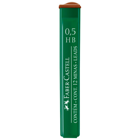 Набір грифелів HB 0.5мм Polymer 521500, Faber-Castell