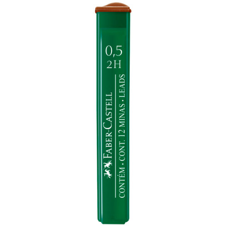 Набір грифелів 2H 0.5мм Polymer 521512, Faber-Castell