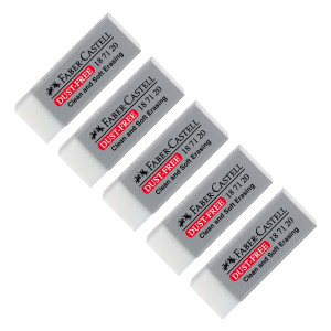 Гумка Dust-Free біла 187120, Faber-Castell. Photo 2