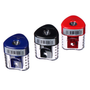 Точилка Grip Mini з прозорим контейнером 183401, Faber-Castell