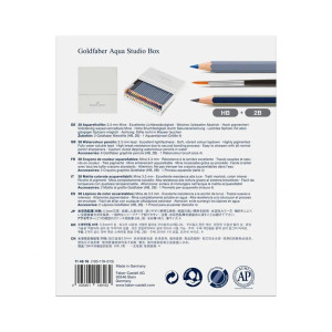 Набір акварельних олівців Goldfaber 38 кольорів, Faber-Castell. Photo 3