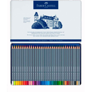 Набір акварельних олівців Goldfaber 36 кольорів, Faber-Castell. Photo 2