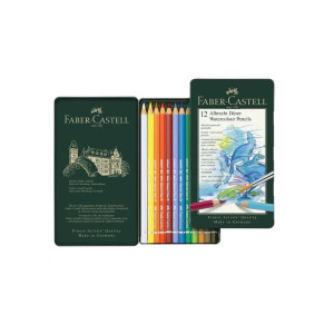 Набір акварельних олівців Albrecht Durer 12 кольорів, Faber-Castell. Photo 3