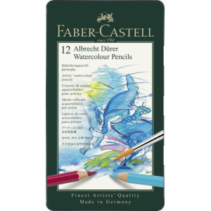 Набір акварельних олівців Albrecht Durer 12 кольорів, Faber-Castell. Photo 2