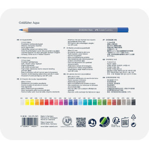 Набір акварельних олівців Goldfaber 24 кольори, Faber-Castell. Photo 3