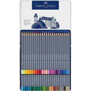 Набір акварельних олівців Goldfaber 48 кольорів, Faber-Castell. Photo 2