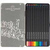 Олівці кольорові Black Edition 12 штук у пеналі