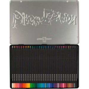 Набір 36 кольорових олівців Black Edition у пеналі, Faber-Castell. Photo 2