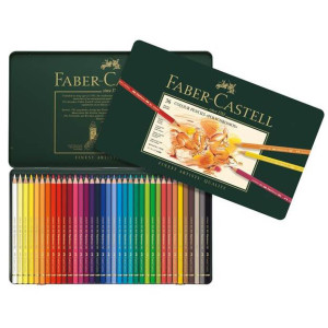 Набор 36 цветных карандашей Polychromos, Faber-Castell. Photo 2
