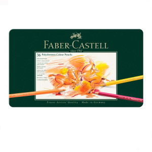 Набор 36 цветных карандашей Polychromos, Faber-Castell