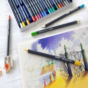 Набір 24 кольорові олівці Goldfaber, Faber-Castell. Photo 3