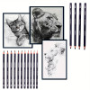 Набір Sketch Painting 23 предмети для графіки, Maries