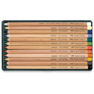 Набір пастельних олівців 12 кольорів, Faber-Castell. Photo 3