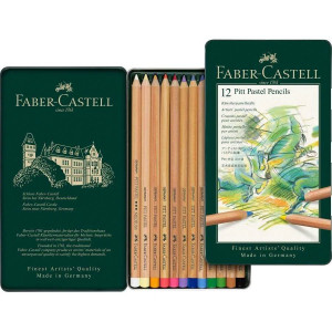 Набір пастельних олівців 12 кольорів, Faber-Castell