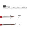 Пензель білка Aquario 1125 № 2 круглий, Escoda
