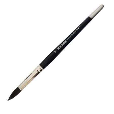 Пензель білка Classic 3049R № 10 круглий, Kolos  