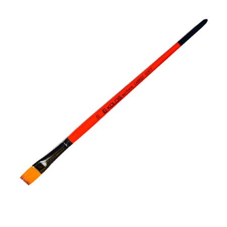 Пензель плоский № 10 Carrot 1097F, Kolos