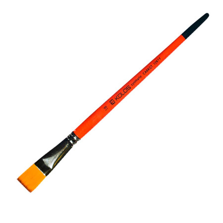 Пензель плоский № 18 Carrot 1097F, Kolos