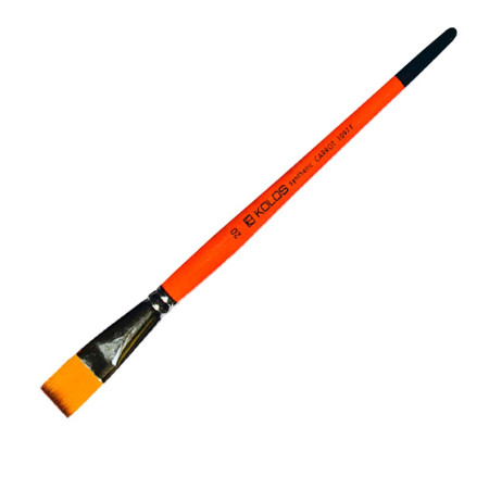 Пензель плоский № 20 Carrot 1097F, Kolos